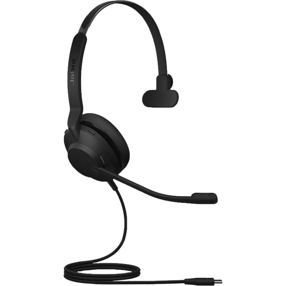 Jabra Evolve2 30 Auricular Mono con Cable (USB Tipo-C, Comunicaciones Unificadas) - Diseño Mono de A