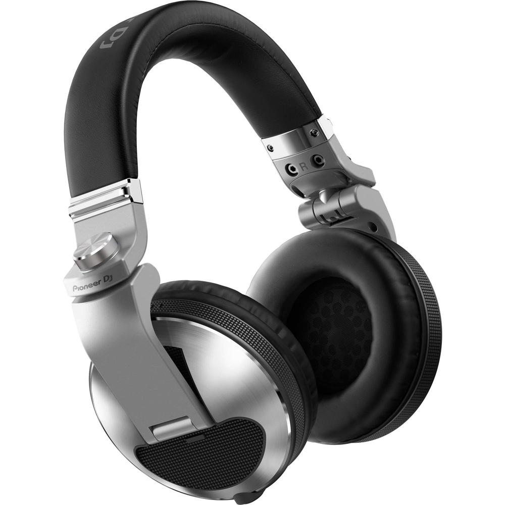 Auriculares Profesionales Pioneer DJ HDJ-X10 Over-Ear (Plateado) con Drivers de 50mm, Respuesta de F