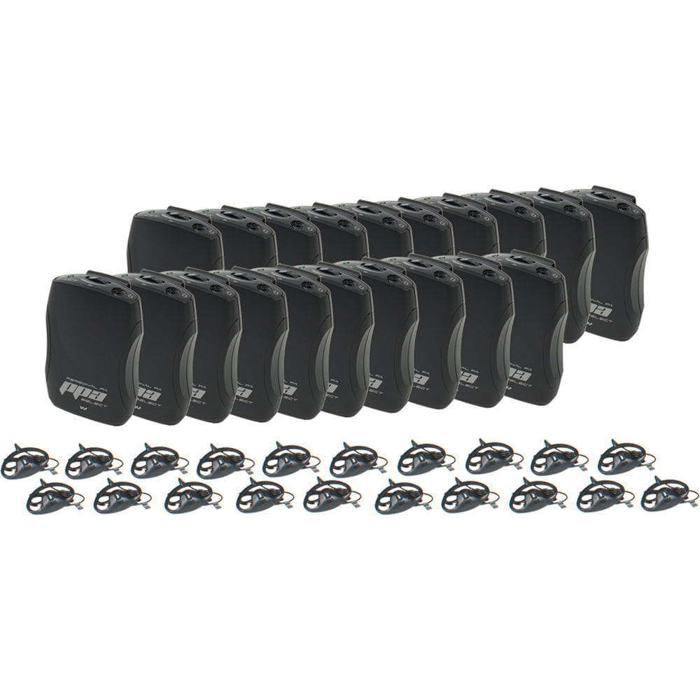 Paquete de 20 Receptores Williams Sound FM R37 - 17 Frecuencias Preestablecidas, Conector 3.5mm, Com 1163210-REG Paquete de 20 Receptores Williams Sound FM R37 - 17 Frecuencias Preestablecidas, Conector 3.5mm, Com 1163210-REG