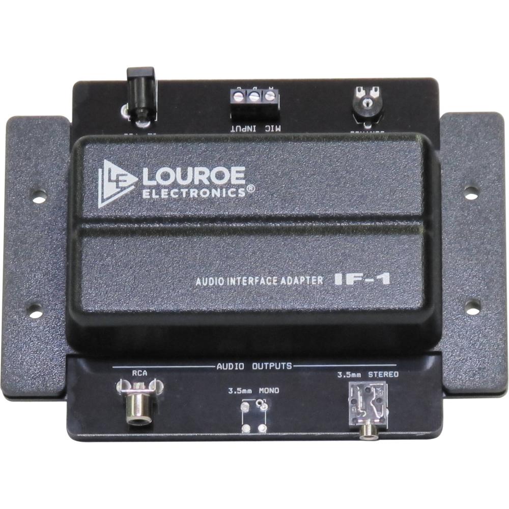 Adaptador de Interfaz de Audio Louroe IF-1 - Compatible con Micrófonos Louroe, Salidas RCA y Estéreo 943955-REG Adaptador de Interfaz de Audio Louroe IF-1 - Compatible con Micrófonos Louroe, Salidas RCA y Estéreo 943955-REG