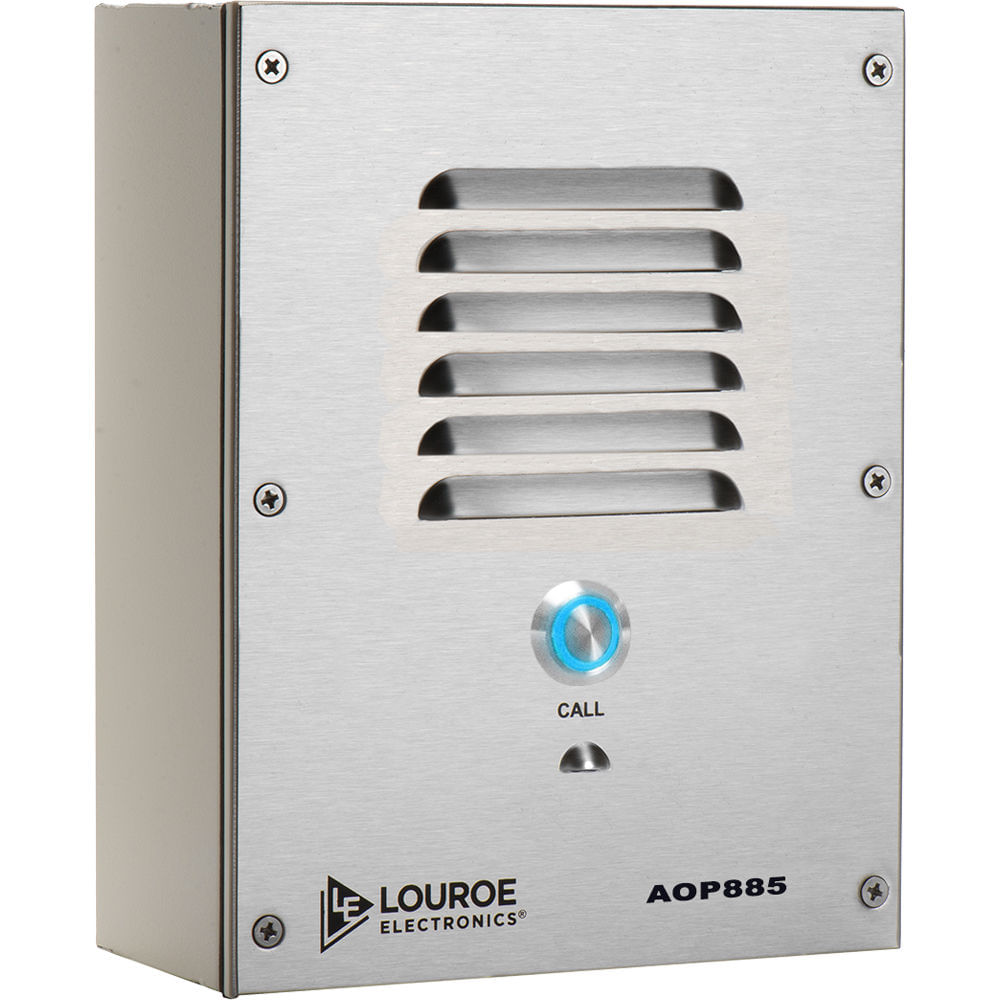 Micrófono Altavoz Louroe VeriFact 535 con Botón de Llamada para Cámaras IP - Comunicación Dúplex 1540708-REG Micrófono Altavoz Louroe VeriFact 535 con Botón de Llamada para Cámaras IP - Comunicación Dúplex 1540708-REG