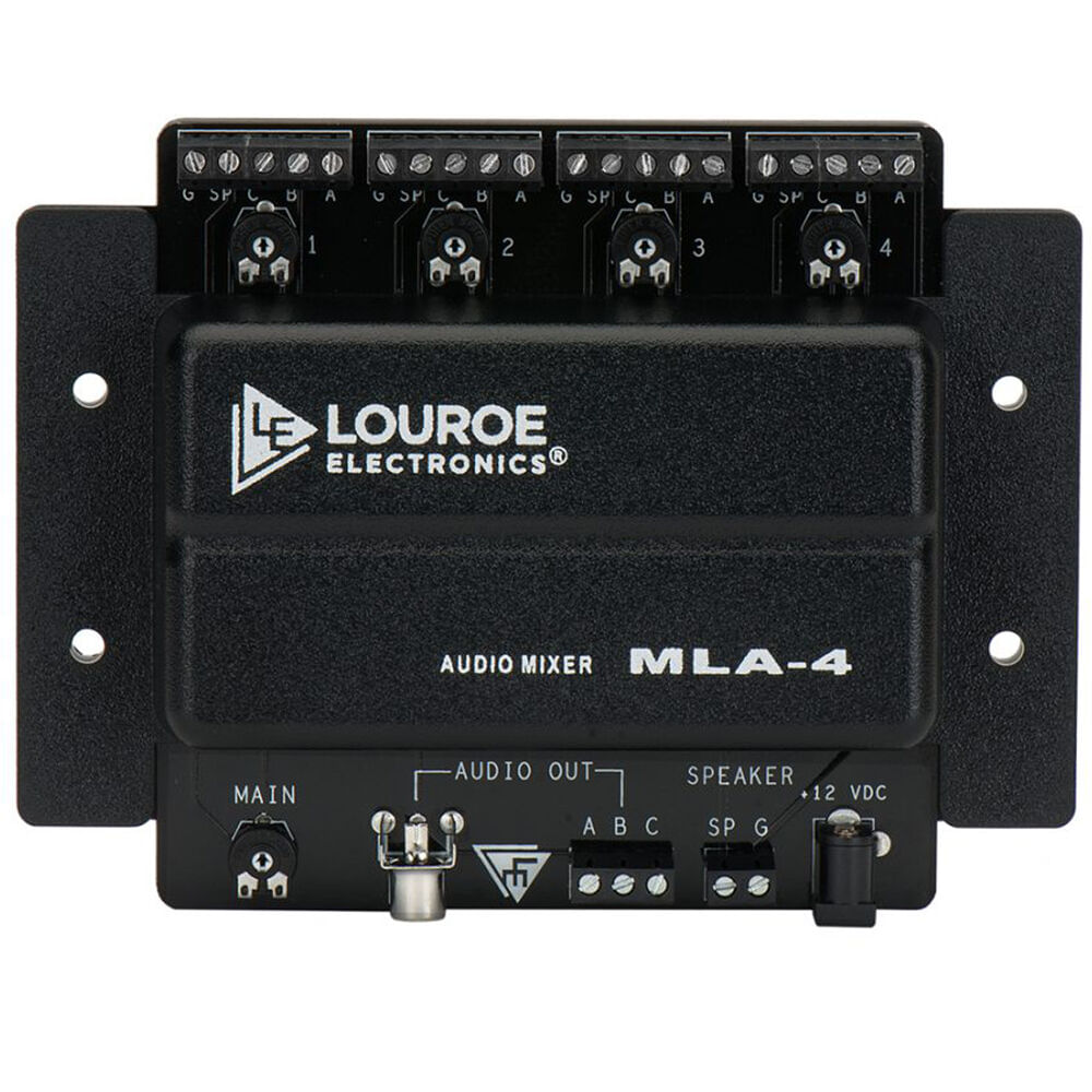 Mezclador de Audio USB Louroe MLA-4 con Micrófono de Alta Calidad 1806916-REG Mezclador de Audio USB Louroe MLA-4 con Micrófono de Alta Calidad 1806916-REG
