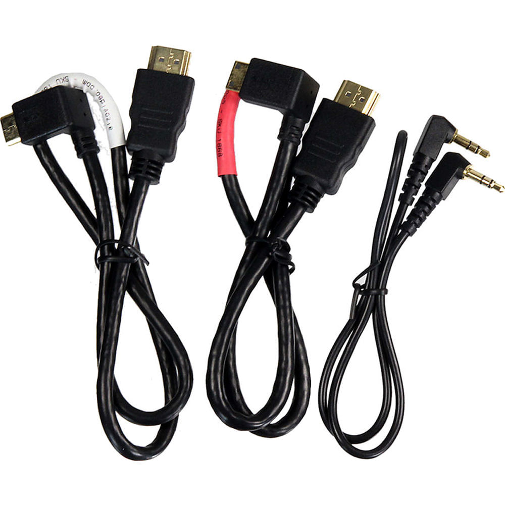 ALZO Cable HDMI y Audio Estéreo para Cámaras DSLR - Conector Mini-HDMI en Ángulo Recto de 21” 1237119-REG ALZO Cable HDMI y Audio Estéreo para Cámaras DSLR - Conector Mini-HDMI en Ángulo Recto de 21” 1237119-REG