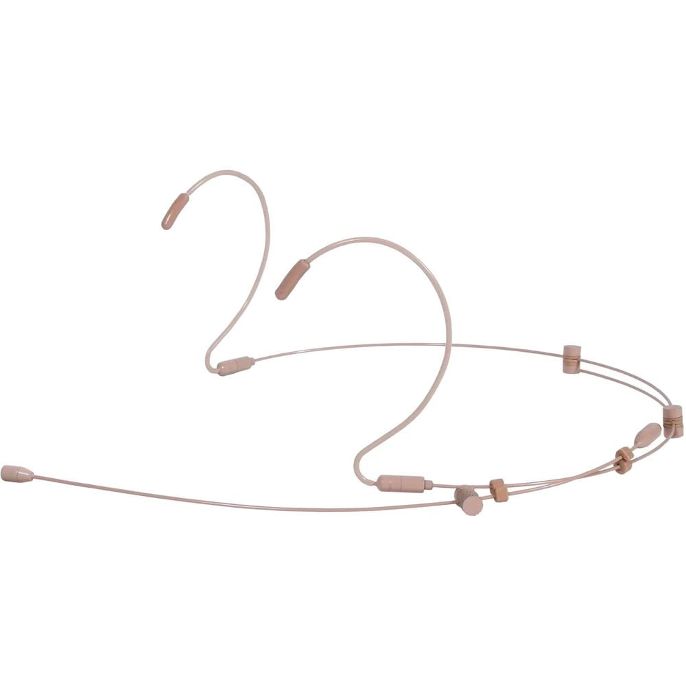 Micrófono de Auricular Dual Ajustable Galaxy Audio HSM8F con 4 Cables y Conectores Hirose cH (Beige) 1805585-REG Micrófono de Auricular Dual Ajustable Galaxy Audio HSM8F con 4 Cables y Conectores Hirose cH (Beige) 1805585-REG