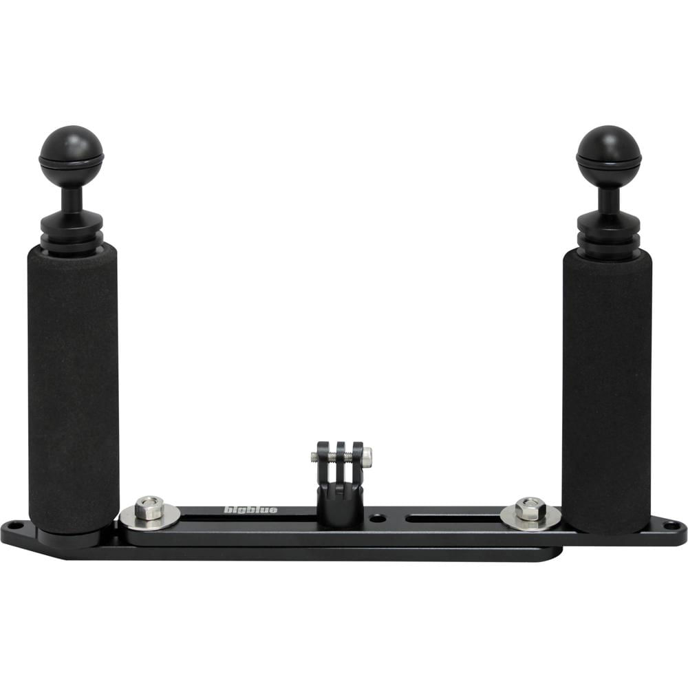 Bandeja de Montaje Extensible Bigblue con Duales Agarraderas para Cámara GoPro 1207766-REG Bandeja de Montaje Extensible Bigblue con Duales Agarraderas para Cámara GoPro 1207766-REG