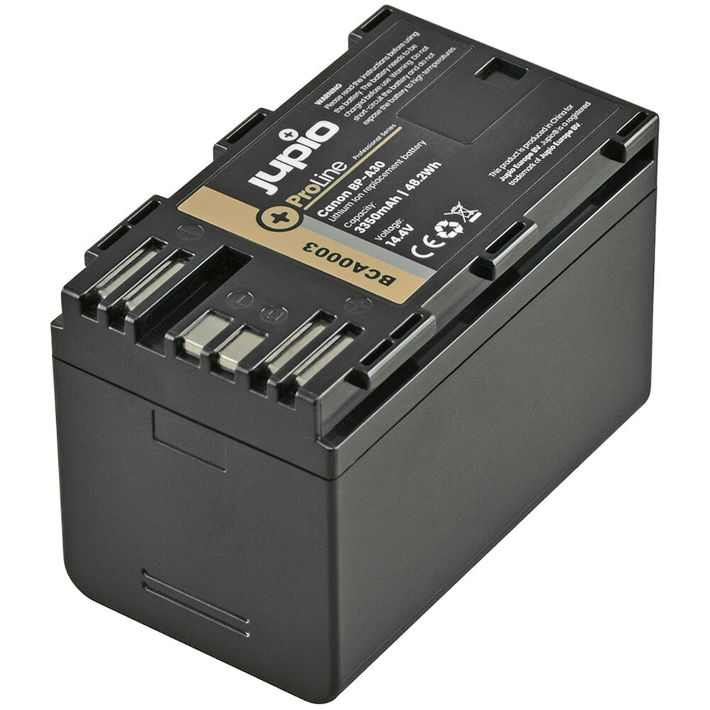 Batería Jupio ProLine BP-A30 de 3350mAh para Cámaras Canon Seleccionadas (48Wh) - Compatible con EOS 1656232-REG Batería Jupio ProLine BP-A30 de 3350mAh para Cámaras Canon Seleccionadas (48Wh) - Compatible con EOS 1656232-REG