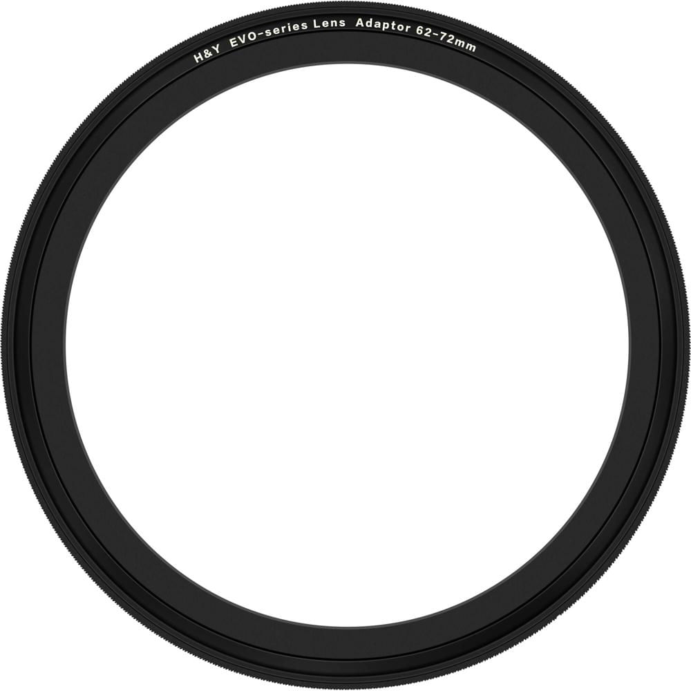 Anillo Adaptador de Aluminio H&Y Filters Evo-Series 62-72mm para Filtros de 72mm, Ideal para Video y 1813146-REG Anillo Adaptador de Aluminio H&Y Filters Evo-Series 62-72mm para Filtros de 72mm, Ideal para Video y 1813146-REG
