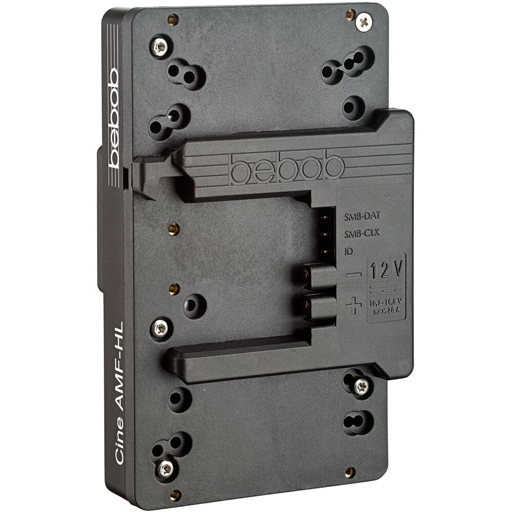 Adaptador de Batería B-Mount bebob para Cámara Gold Mount - Soporta 10.5 a 16.8V, 20A Máximo, Constr 1645600-REG Adaptador de Batería B-Mount bebob para Cámara Gold Mount - Soporta 10.5 a 16.8V, 20A Máximo, Constr 1645600-REG