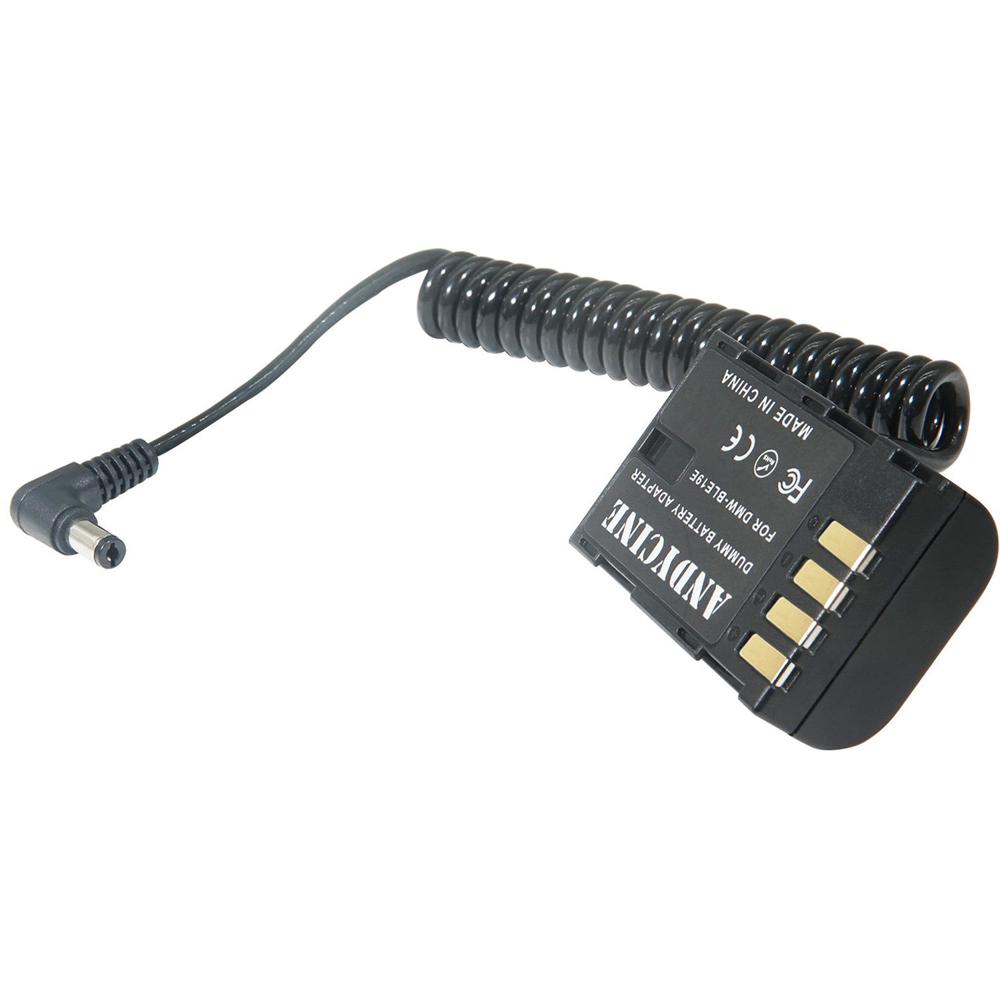 Adaptador de Batería Dummy ANDYCINE BMW-BLF19E para Cámaras Panasonic LUMIX y Monitores ANDYCINE - C 1480238-REG Adaptador de Batería Dummy ANDYCINE BMW-BLF19E para Cámaras Panasonic LUMIX y Monitores ANDYCINE - C 1480238-REG