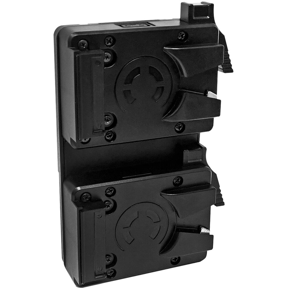 Adaptador de Batería Compacto Hot-Swap Dual V-Mount para Cámara o Equipo con Salida D-Tap No Regulad 1636760-REG Adaptador de Batería Compacto Hot-Swap Dual V-Mount para Cámara o Equipo con Salida D-Tap No Regulad 1636760-REG
