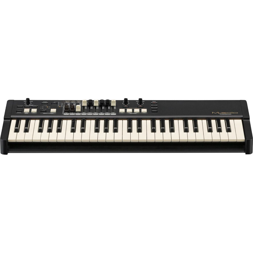 Hammond M-solo 49 Teclas Órgano Portátil (Negro Mate) - El Más Pequeño y Ligero, 49 Teclas Sensibles 1811619-REG Hammond M-solo 49 Teclas Órgano Portátil (Negro Mate) - El Más Pequeño y Ligero, 49 Teclas Sensibles 1811619-REG