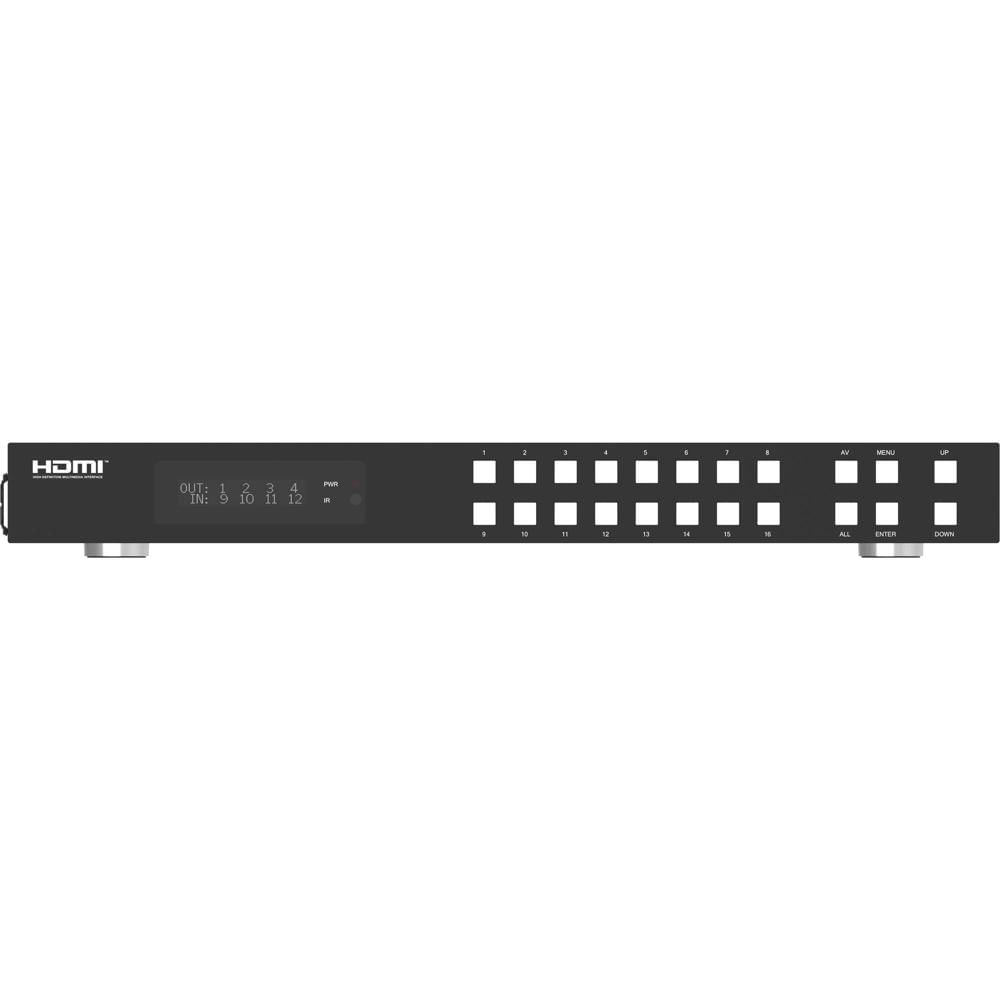 A-Neuvideo 16x16 UHD 4K60 HDR HDMI Matrix Switcher con Escalador y Extractor de Audio S/PDIF - Sopor 1610269-REG A-Neuvideo 16x16 UHD 4K60 HDR HDMI Matrix Switcher con Escalador y Extractor de Audio S/PDIF - Sopor 1610269-REG