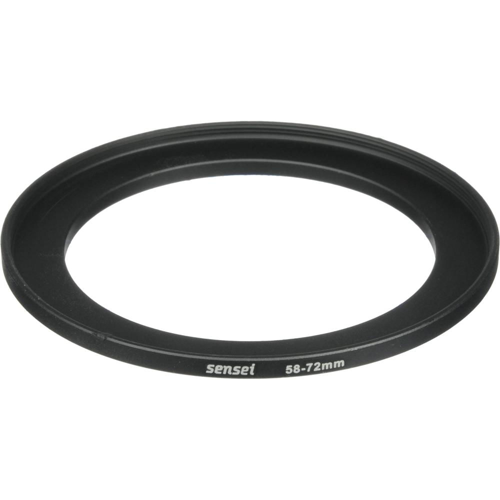 Anillo Adaptador de Aluminio Sensei 58-72mm - Usa Filtros de 72mm en Lentes de 58mm, Resistente a la 809629-REG Anillo Adaptador de Aluminio Sensei 58-72mm - Usa Filtros de 72mm en Lentes de 58mm, Resistente a la 809629-REG