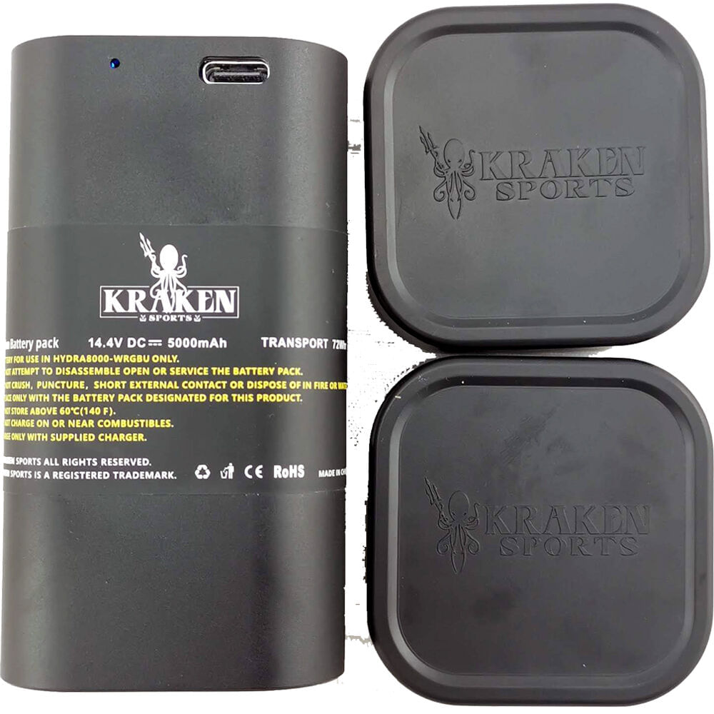 Batería Kraken Sports para Luz de Video Hydra 8000 - Compatible con Kraken Sports Hydra 8000 1683393-REG Batería Kraken Sports para Luz de Video Hydra 8000 - Compatible con Kraken Sports Hydra 8000 1683393-REG