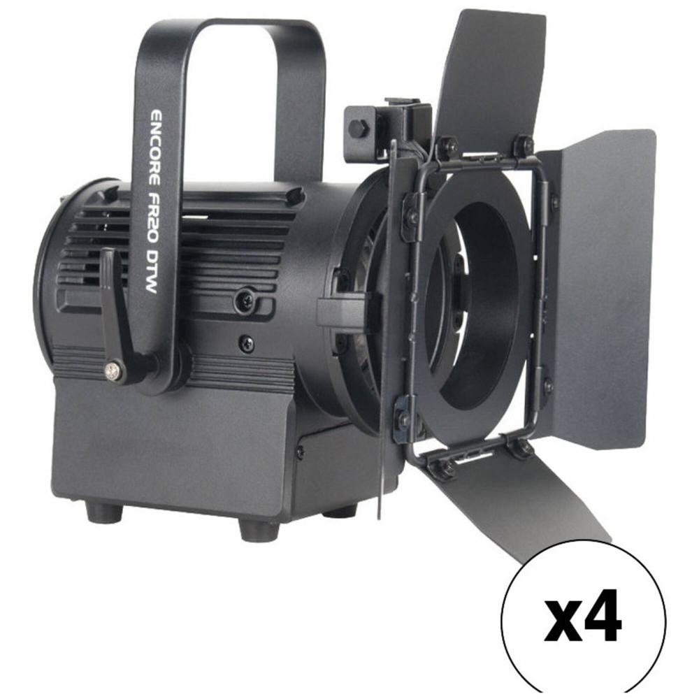 American DJ Encore FR20 DTW Dimmable LED Fresnel Cálido (Paquete de 4) - 17W, 3000K, Ángulo de Haz 1 1720160-REG American DJ Encore FR20 DTW Dimmable LED Fresnel Cálido (Paquete de 4) - 17W, 3000K, Ángulo de Haz 1 1720160-REG