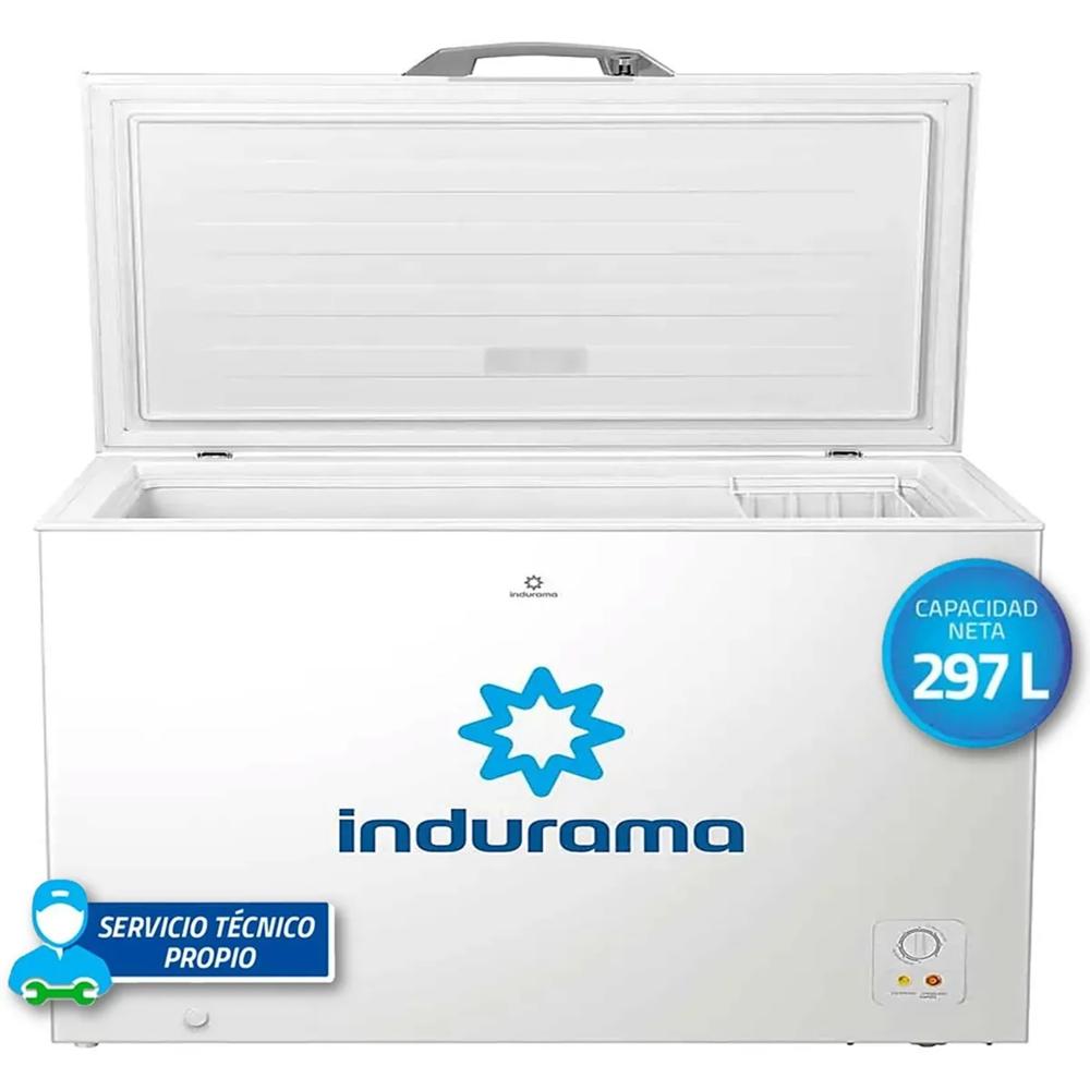Congelador Indurama Defrost 297L CI-320BL Blanco