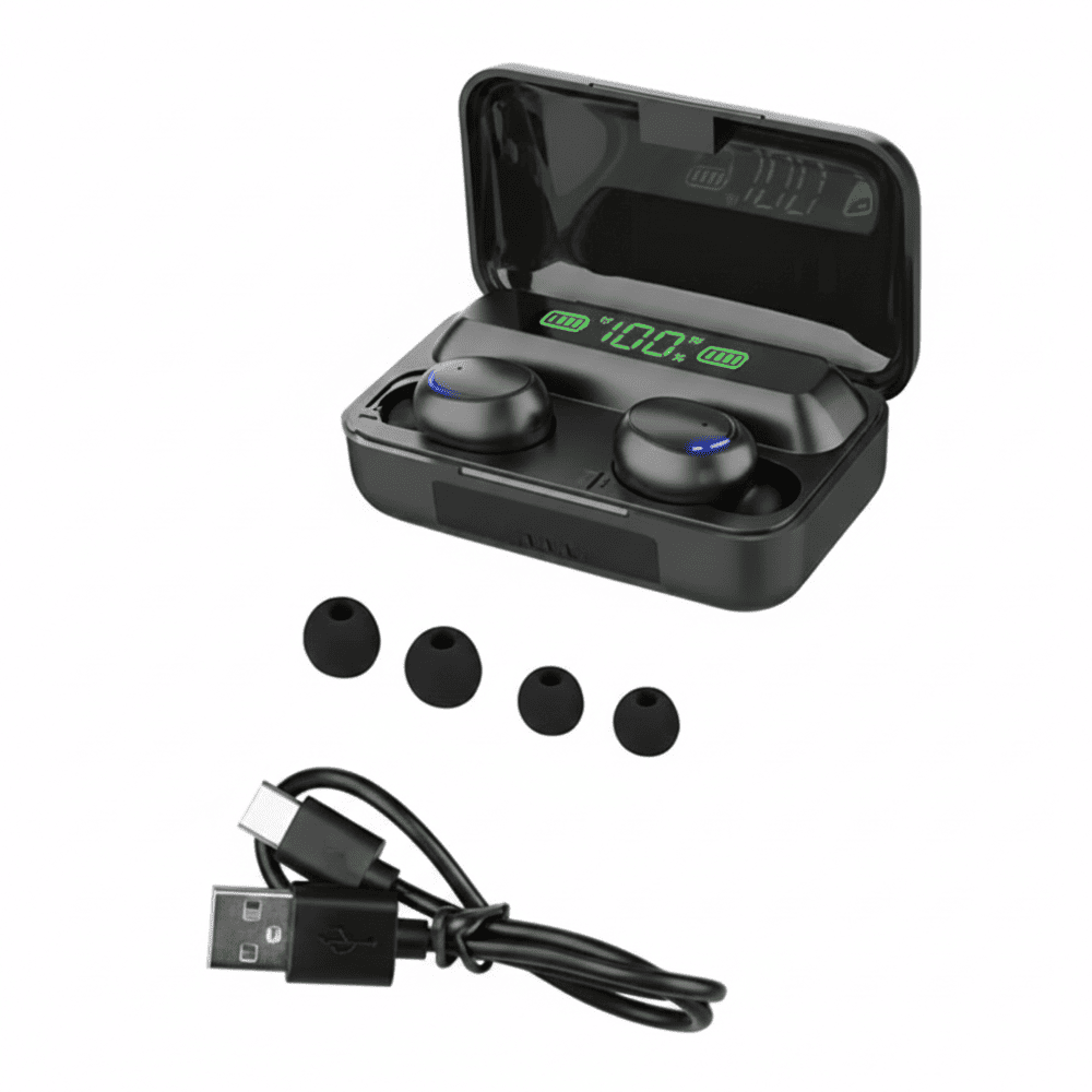 Audífonos Inalámbricos F9 Bluetooth Power Bank