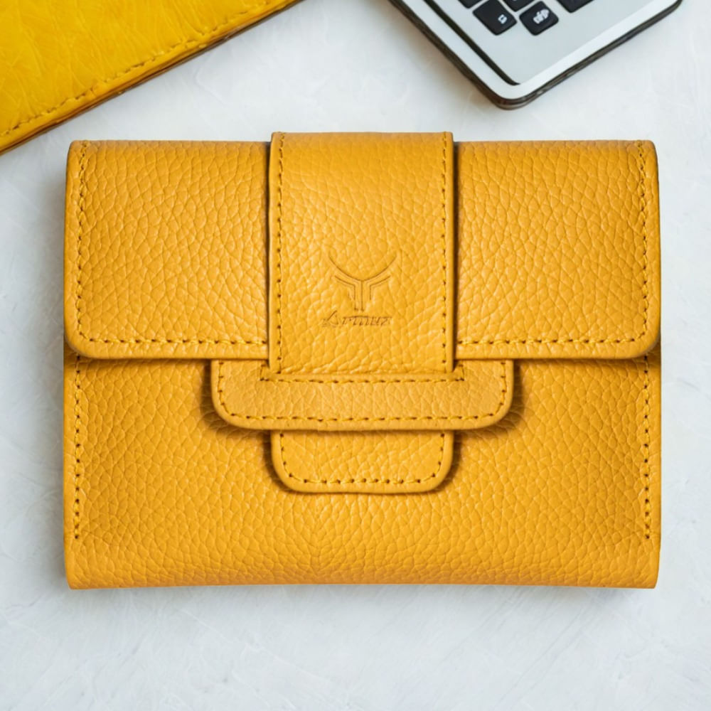 Billetera de Cuero Vacuno ARW08 Premium Mango