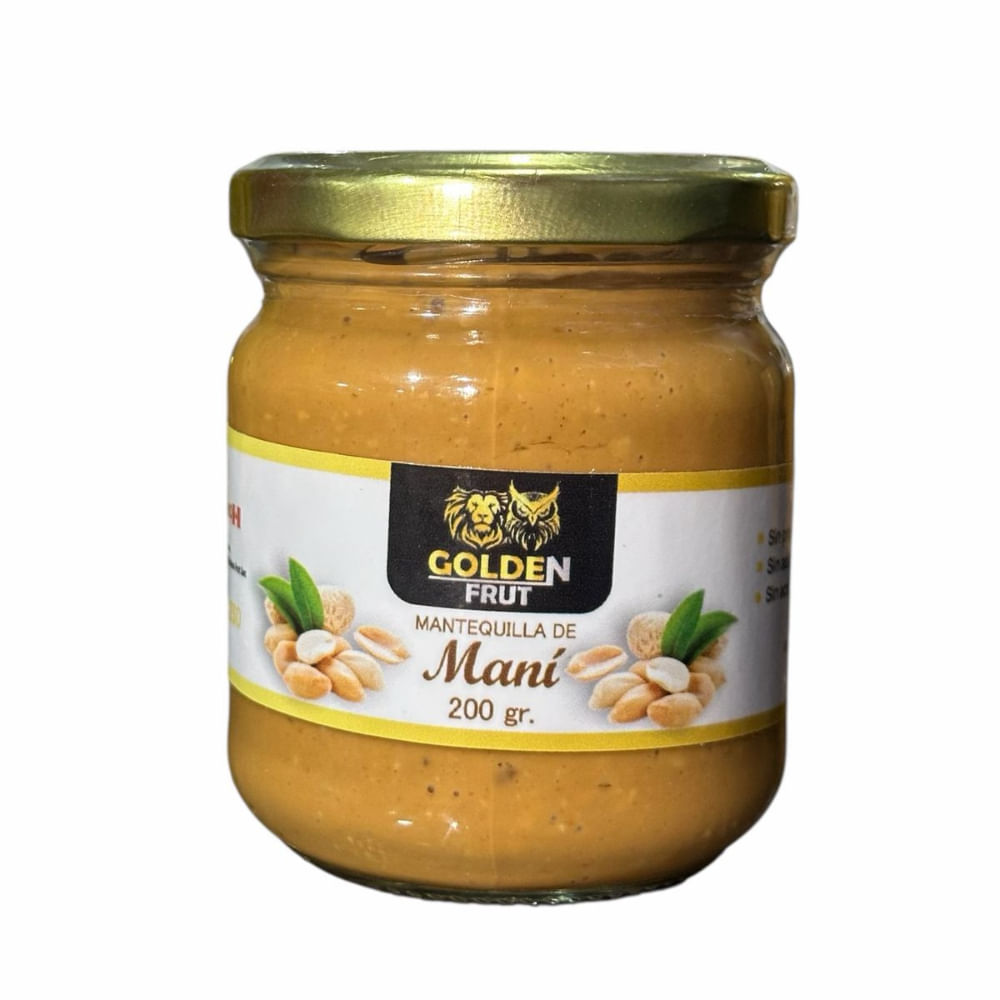 MANTEQUILLA DE MANI 200GR