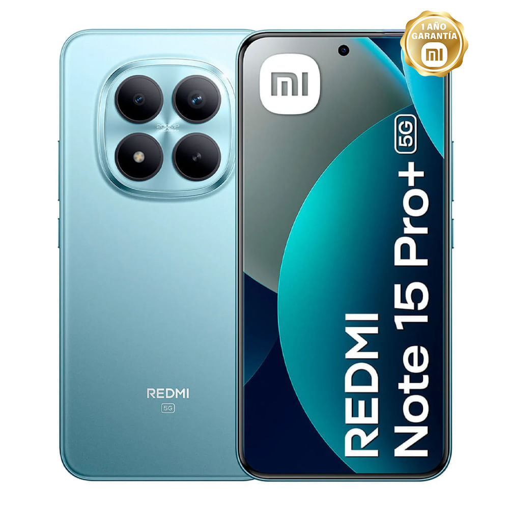 Celular Redmi Note 15 Pro plus 5G 12GB RAM 512GB ROM Azul