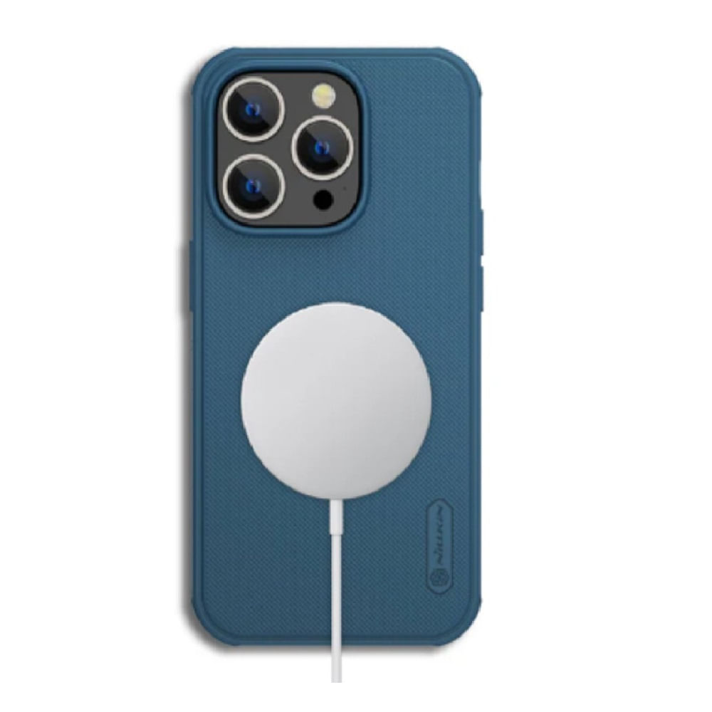 Case Super Frosted Magsafe para Iphone 14 Promax - Azul