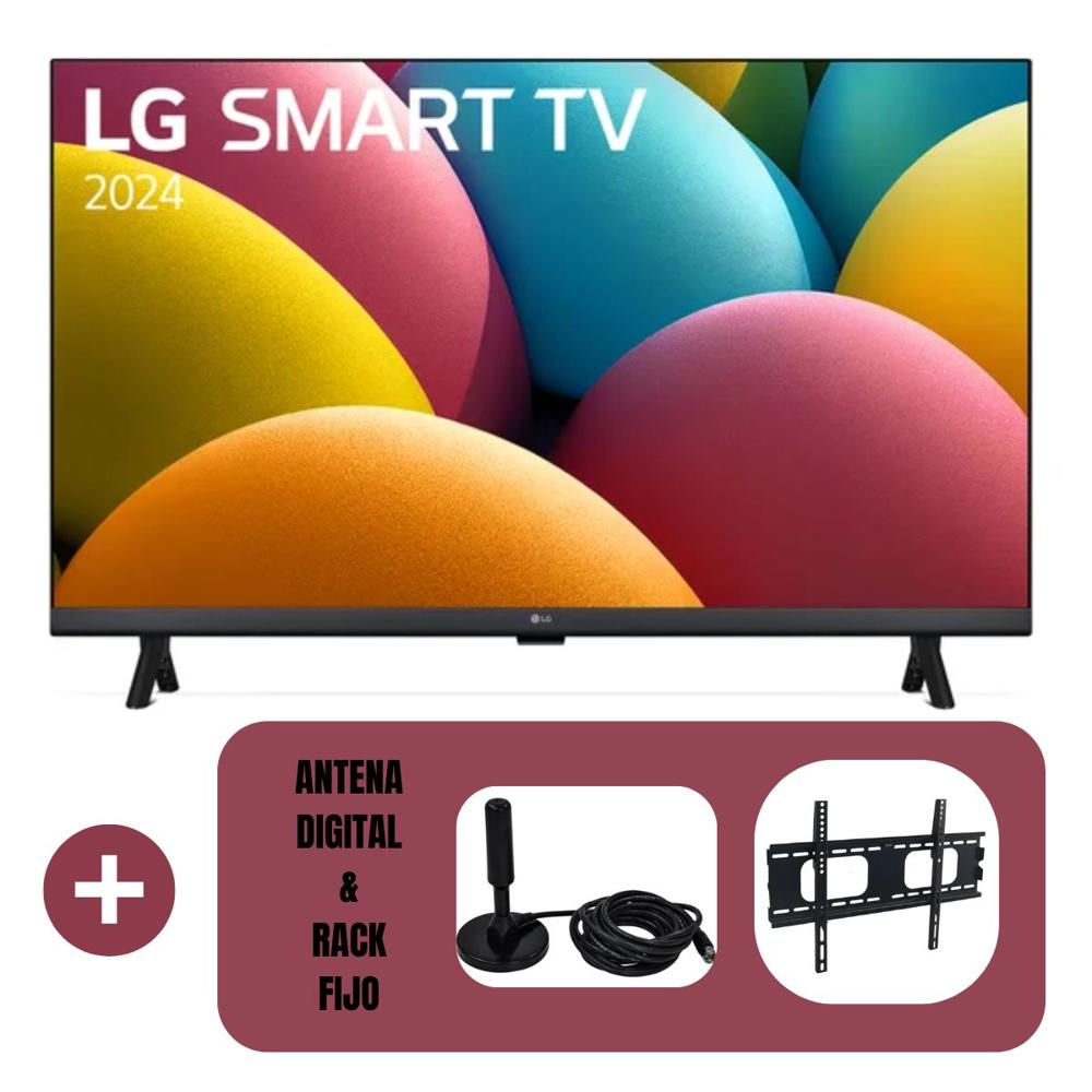Televisor 32'' LG Smart TV HD 32LR600BPSC - Antena - Rack Fijo