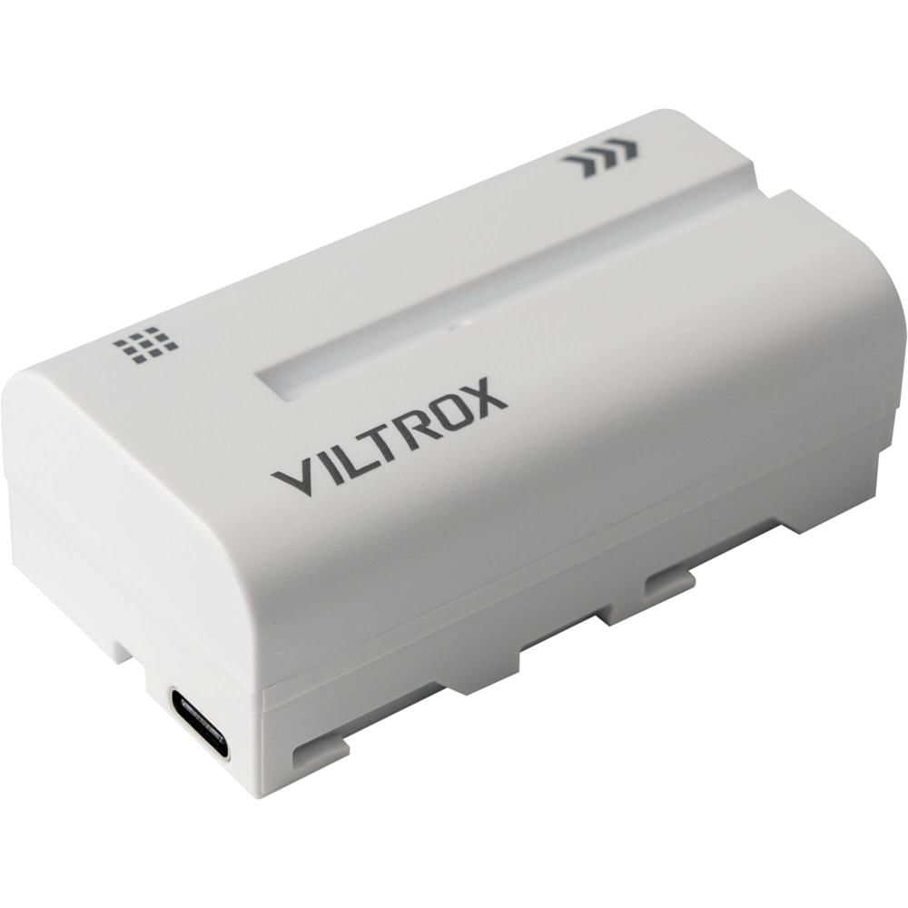 Batería de Litio Viltrox L-Series NP-F550 (Blanca) - Batería Tipo NP-F para Luces/Accesorios, Ligera 1770387-REG Batería de Litio Viltrox L-Series NP-F550 (Blanca) - Batería Tipo NP-F para Luces/Accesorios, Ligera 1770387-REG