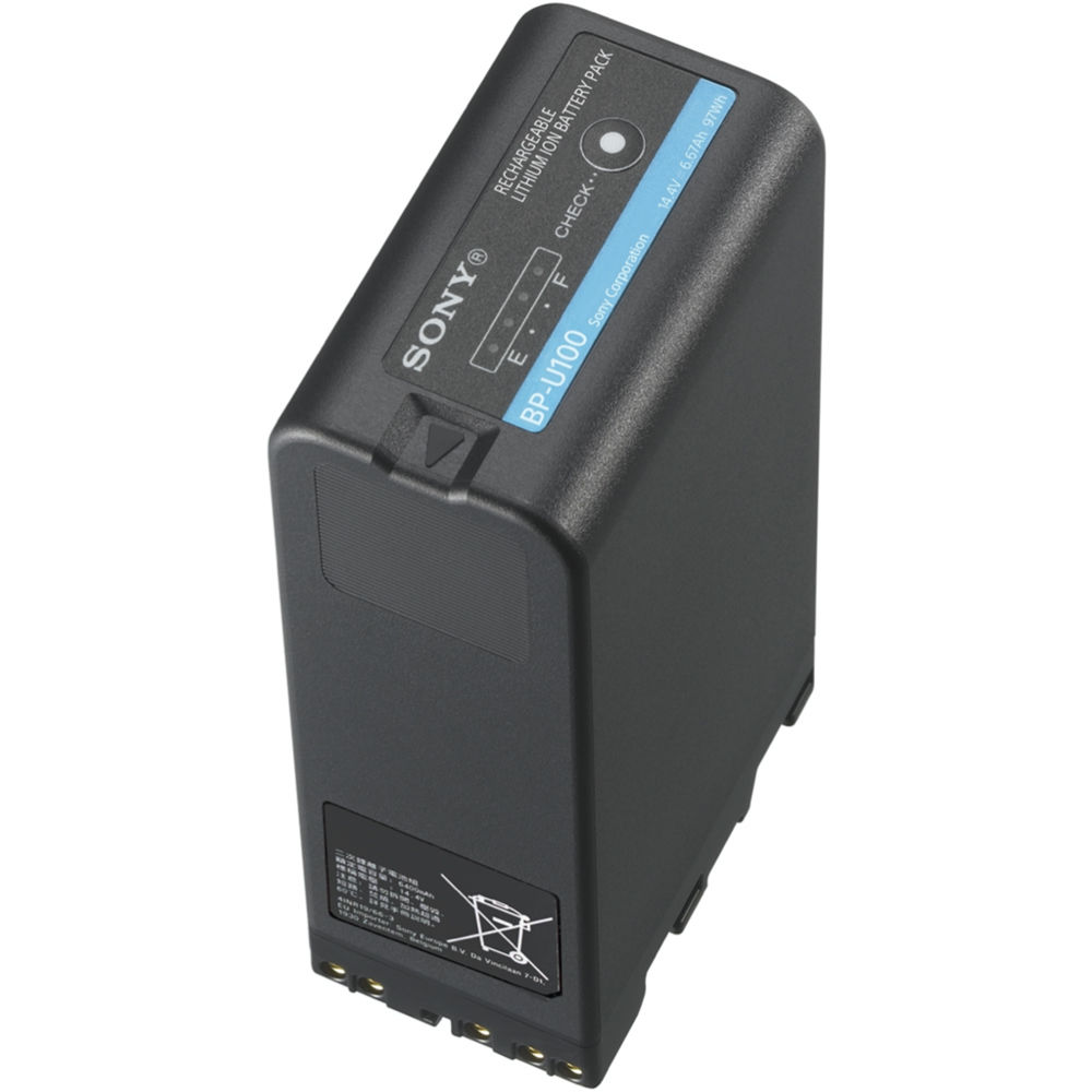 Batería de Litio Sony BP-U100 para Cámaras Selectas (FS7, Etc.) - Capacidad de 97Wh, Comunicación co 1558753-REG Batería de Litio Sony BP-U100 para Cámaras Selectas (FS7, Etc.) - Capacidad de 97Wh, Comunicación co 1558753-REG