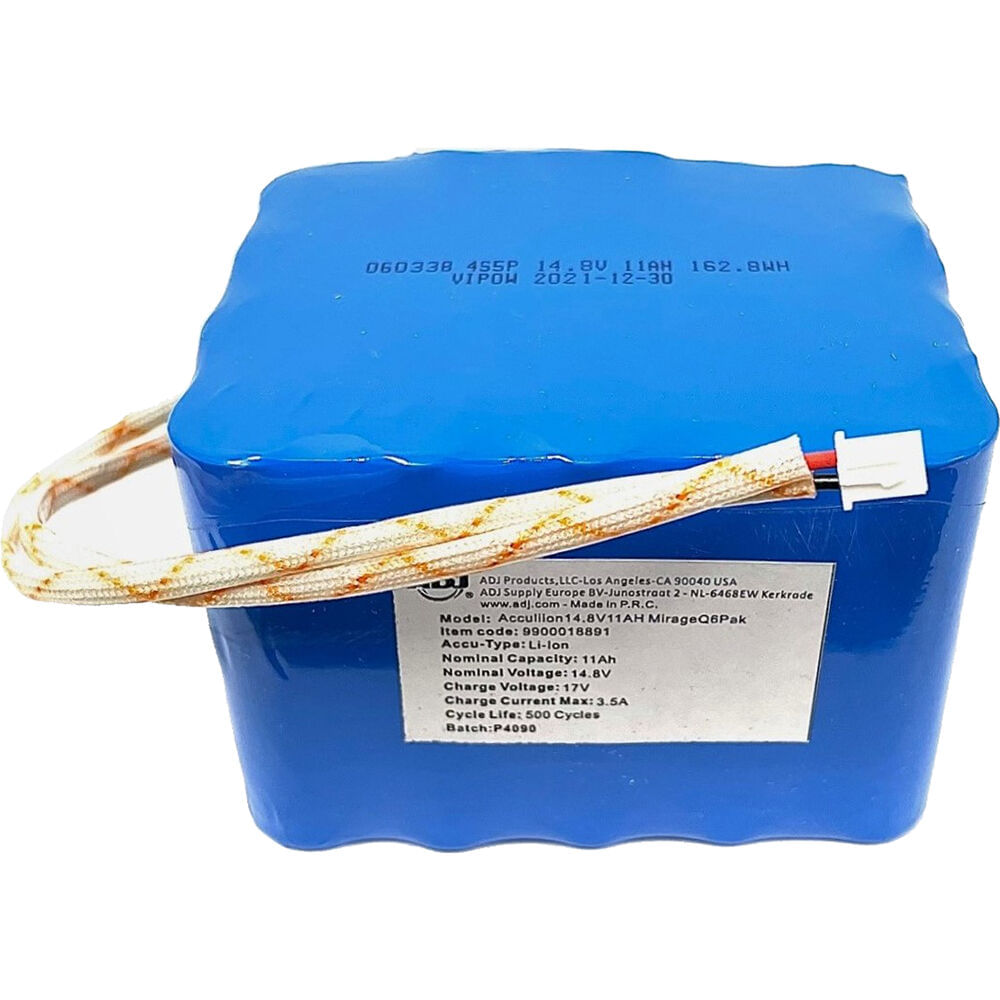 Batería de Repuesto American DJ para Mirage Q6 IP - Accesorio Diseñado Específicamente para Q6 IP 1736446-REG Batería de Repuesto American DJ para Mirage Q6 IP - Accesorio Diseñado Específicamente para Q6 IP 1736446-REG
