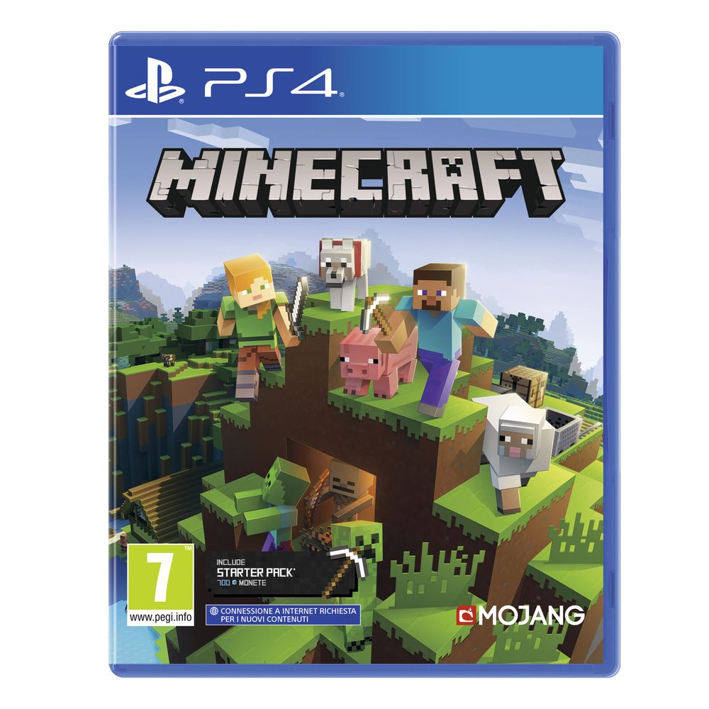 Juego Ps4 Minecraft Starter Pack