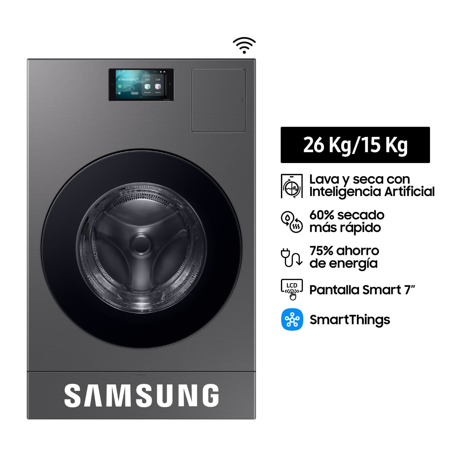 Lavaseca Samsung BeSpoke AI 26KG / 15KG
