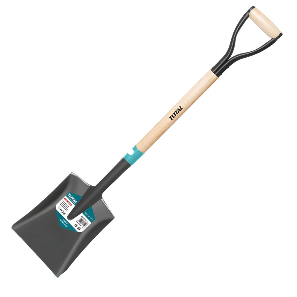 Pala Cuadra 1mt con mango madera Total THTHW0102