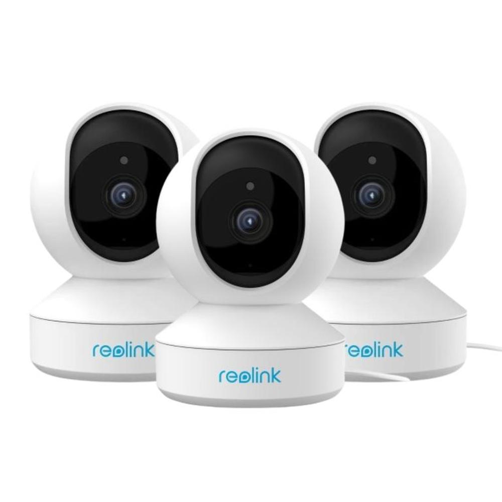 PACK DE 3 CÁMARAS DE SEGURIDAD E1 REOLINK PROTECCIÓN INTELIGENTE