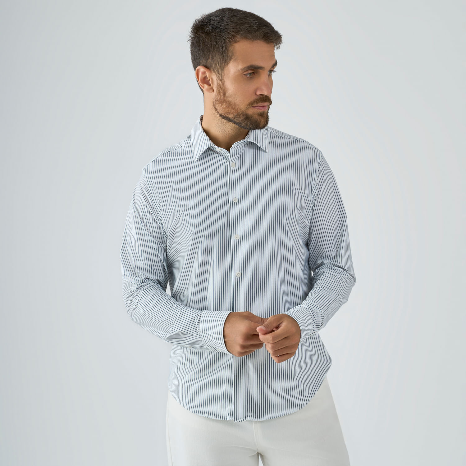 Camisa Hombre Elastic Malabar
