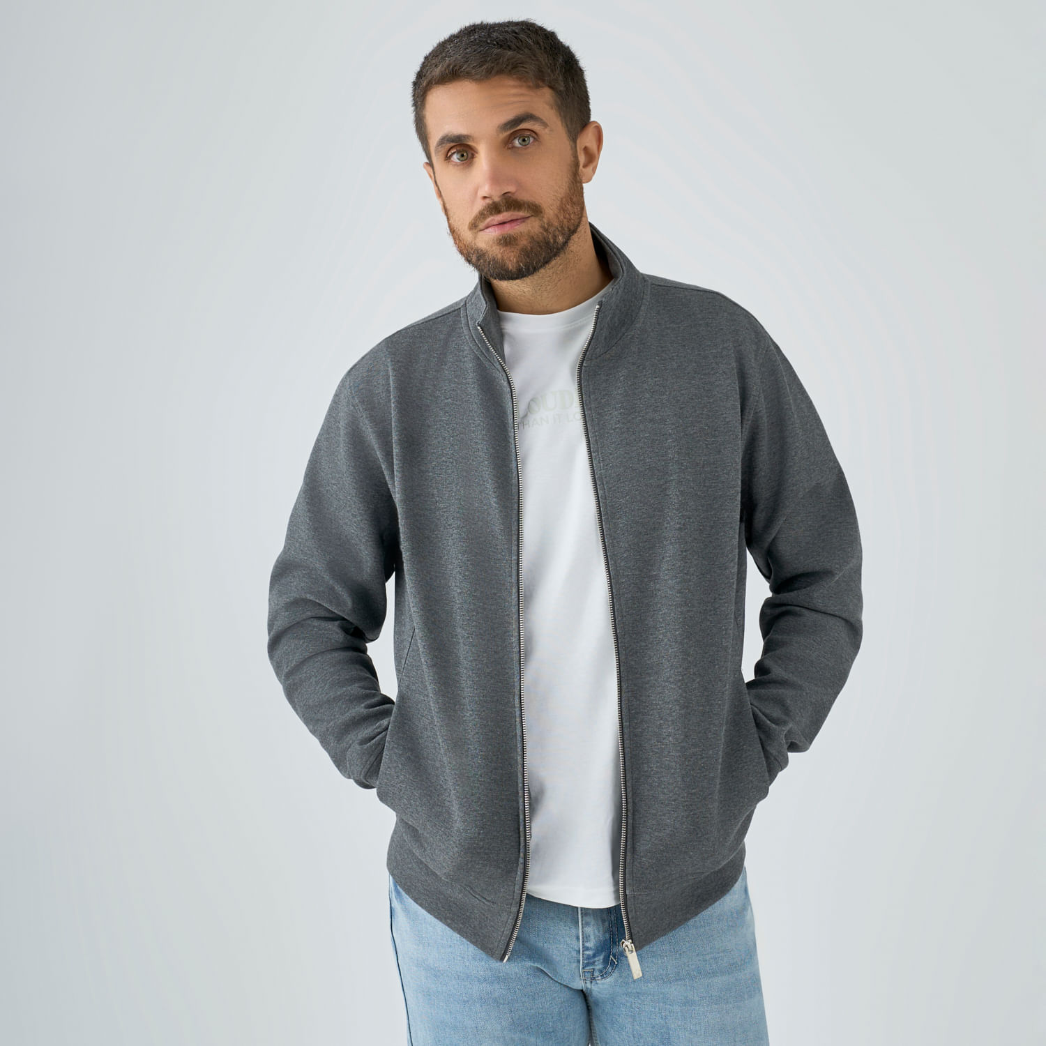 Polera Hombre Bomber Fz Malabar