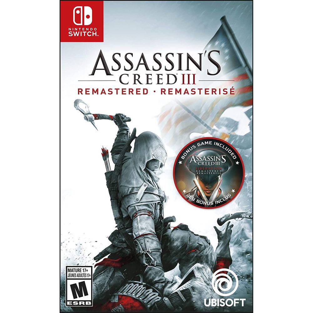 Assassins Creed III Remastered Nintendo Switch
