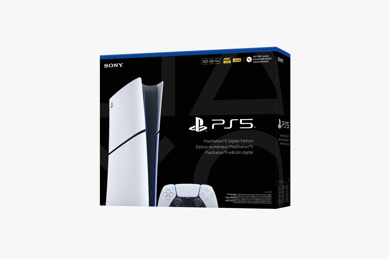 Consola Sony PlayStation 5 Slim Blanco 4K 825 GB Digital