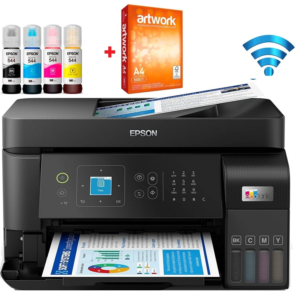 Impresora Epson L5590 Multifuncional Fax Usb Ethernet Wi-Fi direct