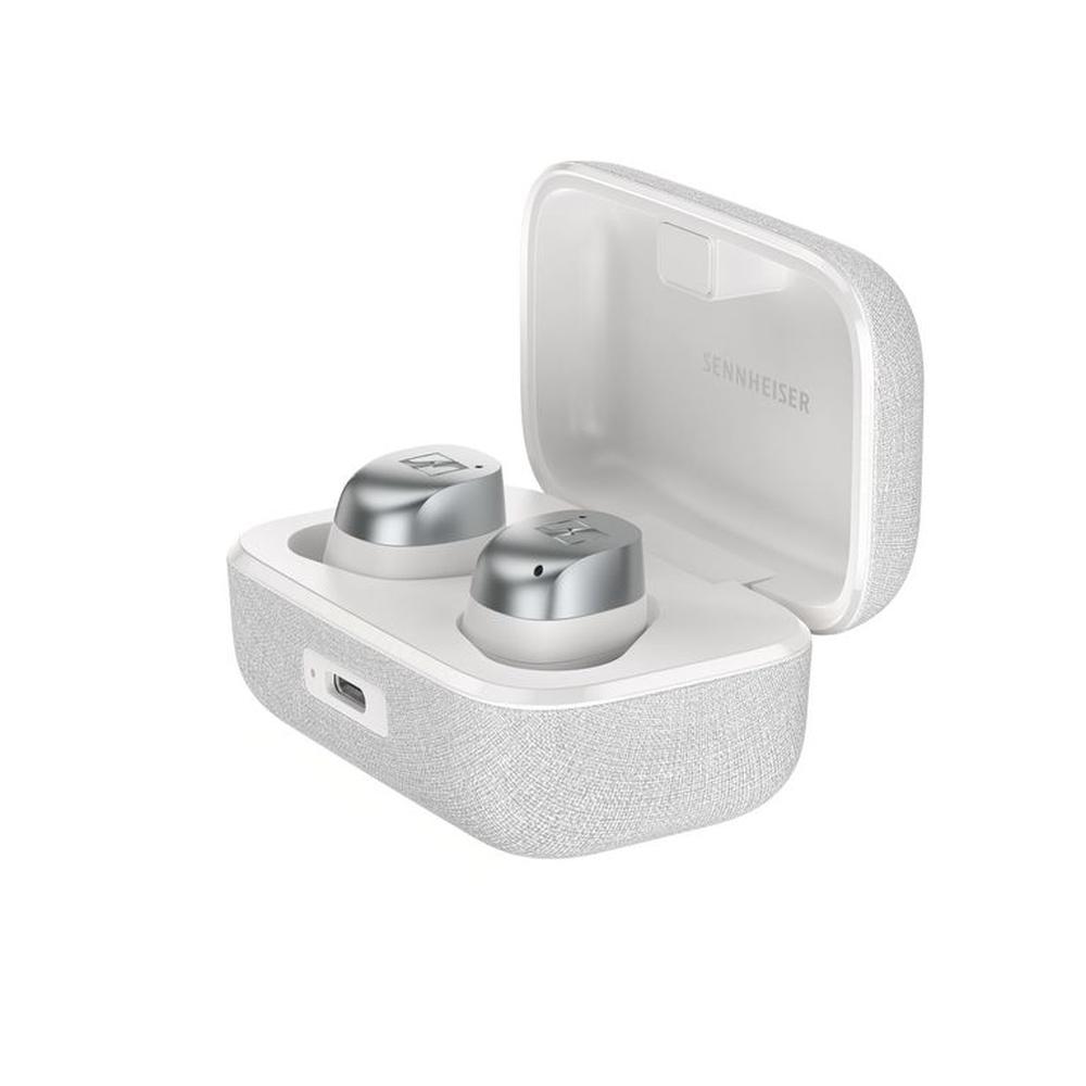 AUDÍFONOS BLUETOOTH SENNHEISER MOMENTUM TRUE WIRELESS 4 PLATA BLANCO