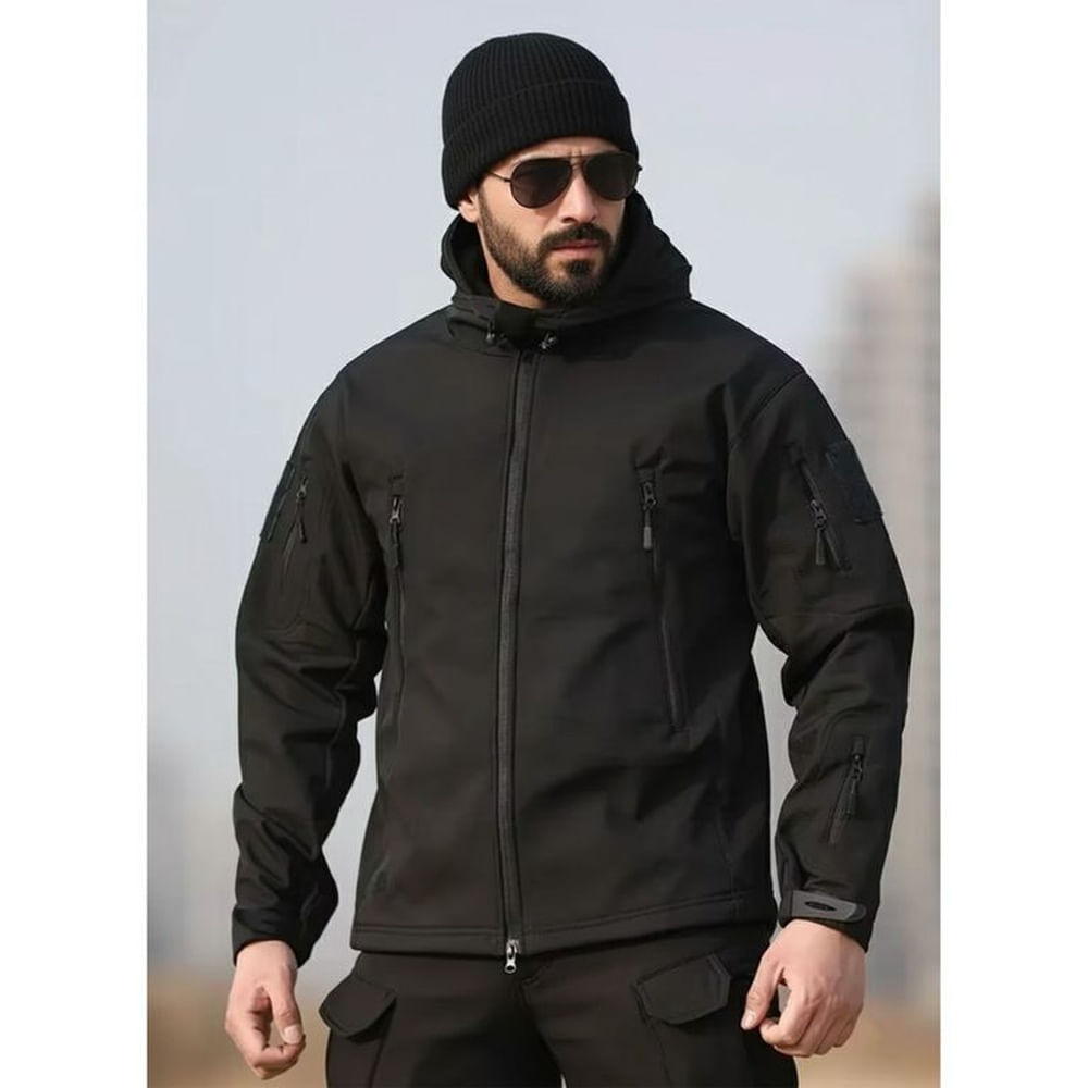Casaca tactica Softshell impermeable chaqueta piel de tiburon clasica