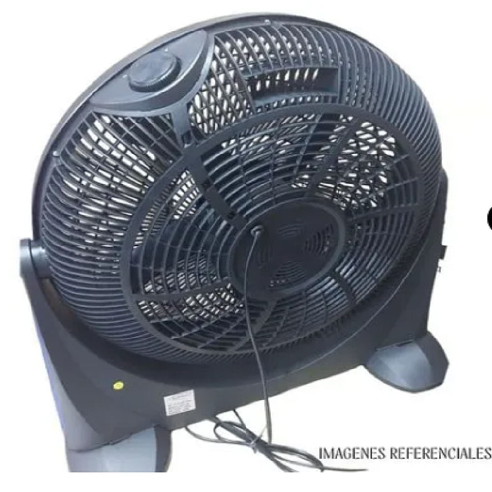 Ventilador de Piso Negro