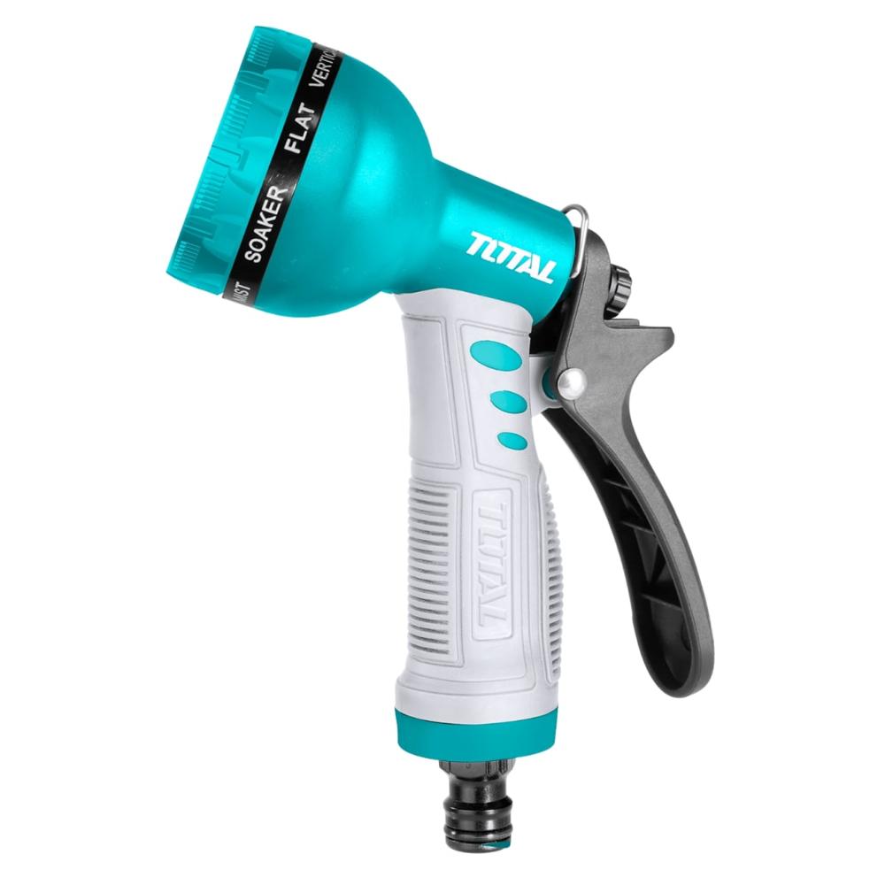 Pistola de Riego Jardín 9 funciones Total THWS010901