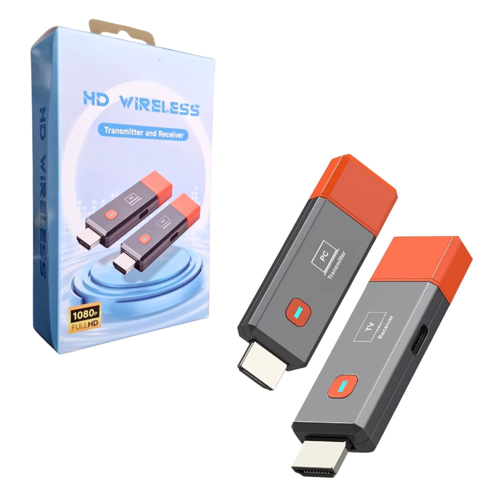 Extensor HDMI Inalámbrico 50 m TX/RX Full HD