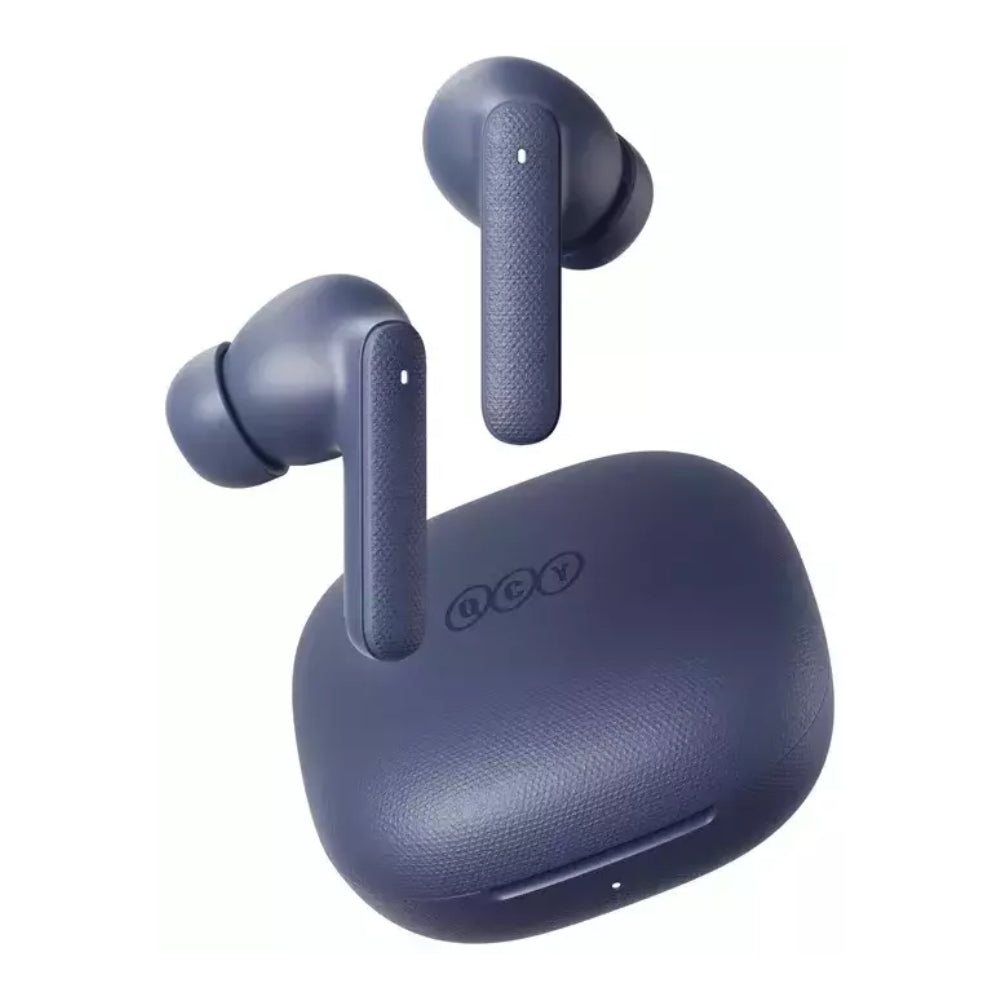 Auriculares Inalámbricos QCY Buds Azul Bluetooth 5.3 IPX4 35h batería