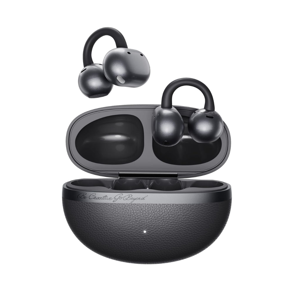Audífonos Inalámbricos Qcy Crossky C50 Negro Bluetooth 6.0 IPX5 Batería 35h