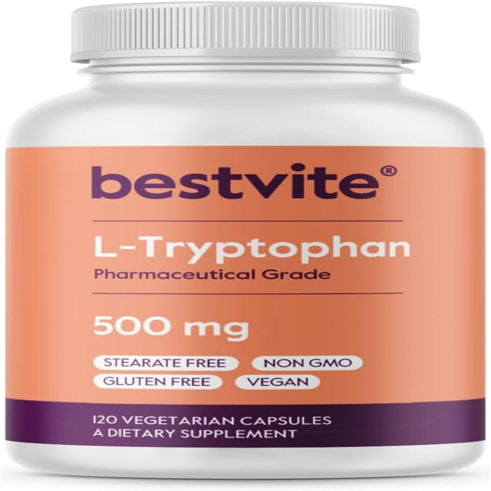 BESTVITE L-triptófano 500 mg por cápsula