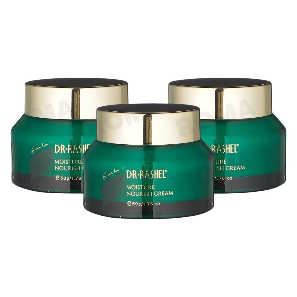 PACK 3 CREMA FACIAL TE VERDE 50G DR RASHEL