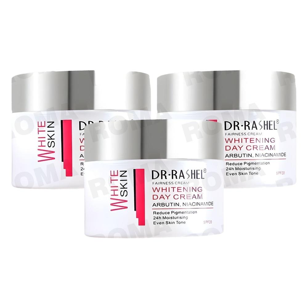 PACK 3 CREMA FACIAL DE DÍA WHITE SKIN 50G DR RASHEL