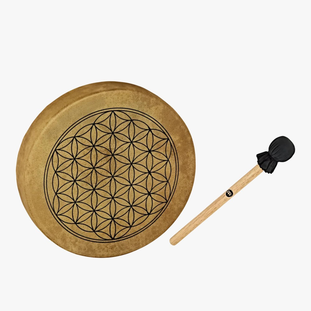 Tambor de aro de 15 pulgadas Flor de la Vida HOD15-FOL