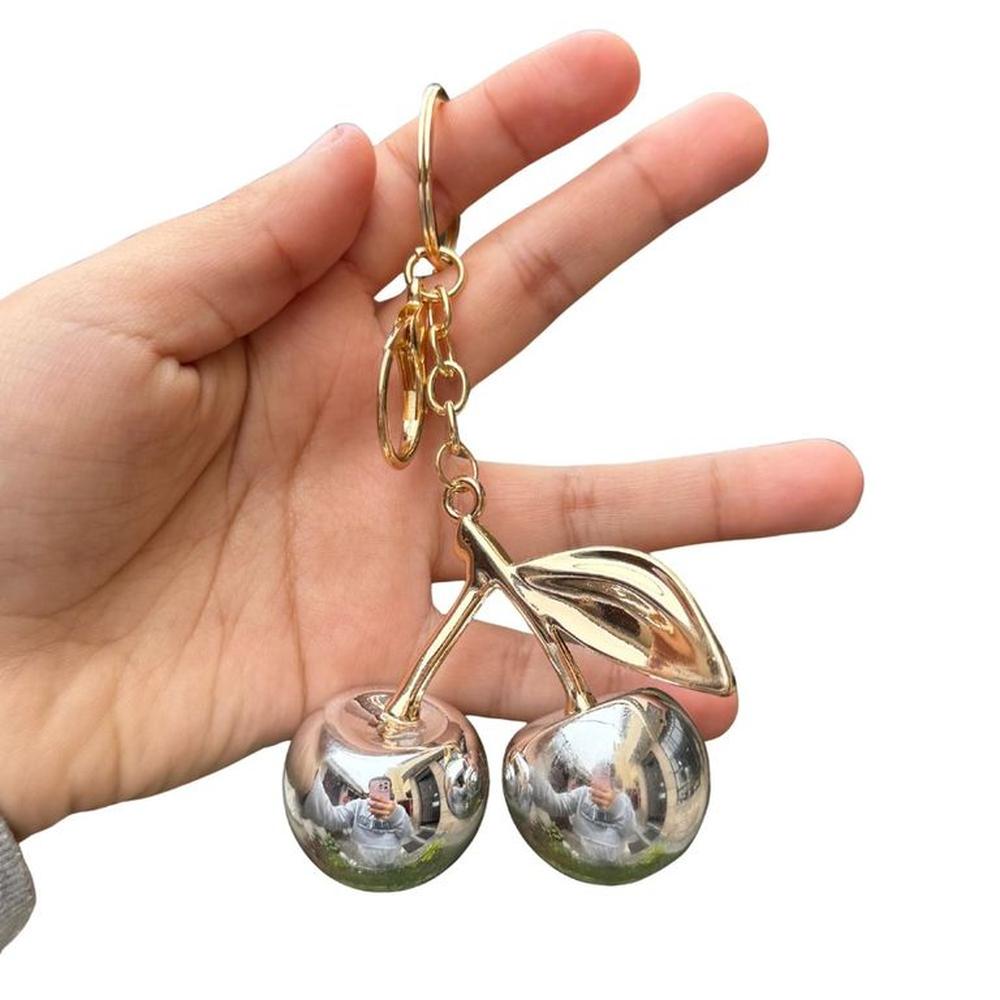 Dupe Llavero de Cereza Couture para Bolso - Silver Bloom